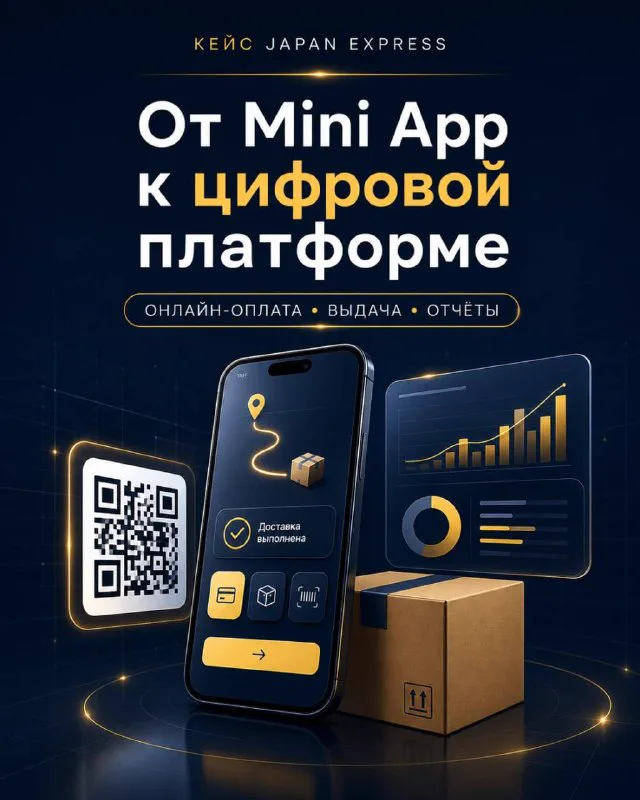 Интерфейс платформы доставки Japan Express